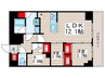コンフォリア東葛西 2LDK+Sの間取り