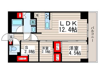 間取図 コンフォリア東葛西