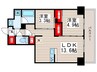 コンフォリア東葛西 2LDKの間取り