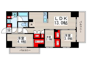 間取図 コンフォリア東葛西