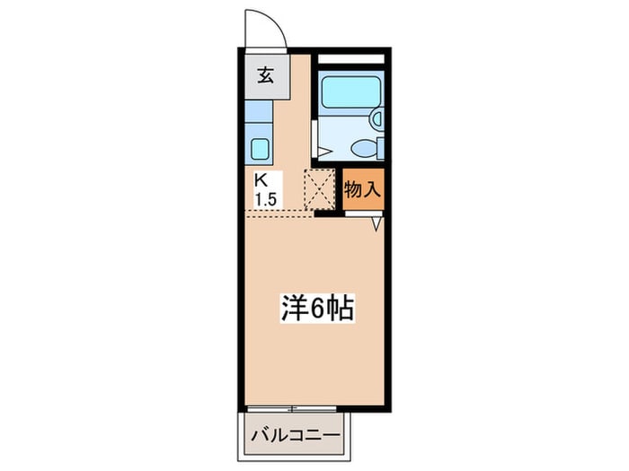 間取り図 クロ－バ－ハイツ