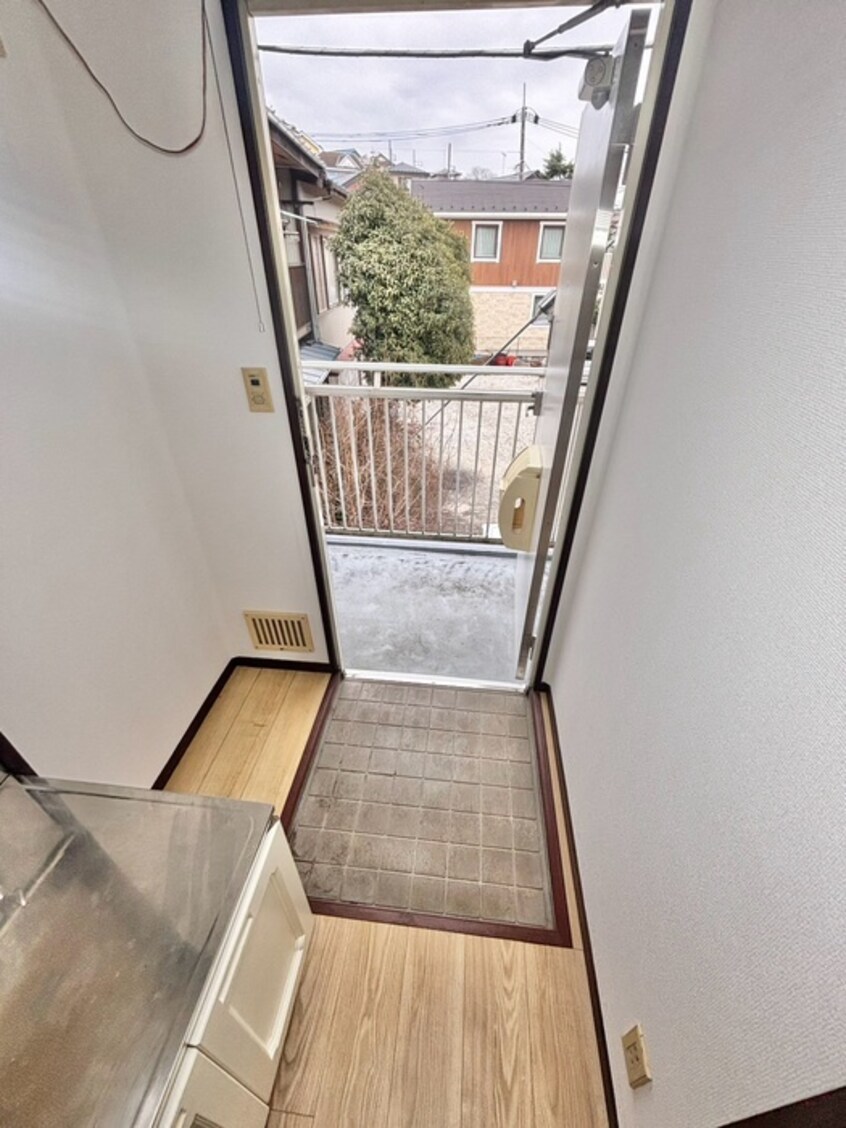 玄関 クロ－バ－ハイツ