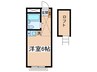 ヴィレッヂストン分梅 1Rの間取り