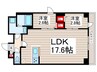 アルファコート一之江 2LDKの間取り