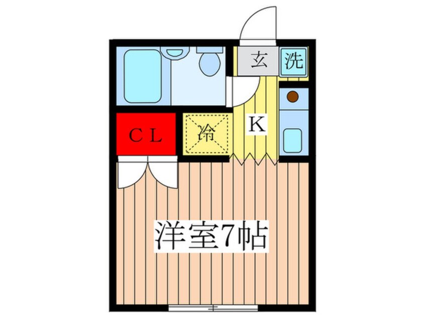 間取図 サザンハイツＢ棟