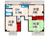 大和ハイツ 3DKの間取り