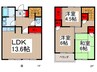 グランカーサ 3LDKの間取り