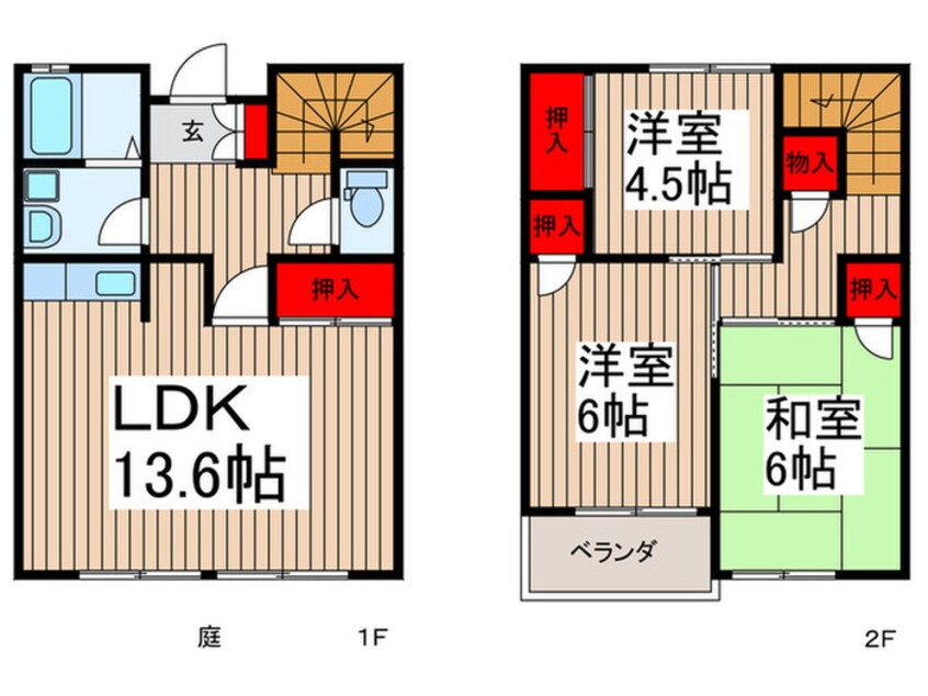 間取図 グランカーサ