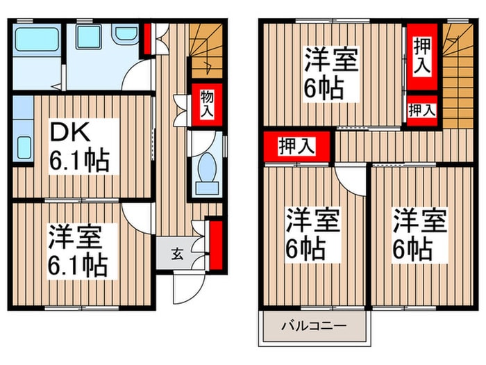 間取り図 グランカーサ