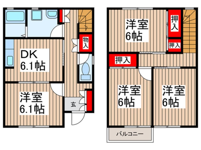 間取図 グランカーサ