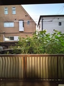 室内からの展望 コ－ポ明日香