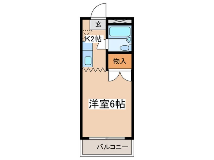 間取図 エンゼル杉田