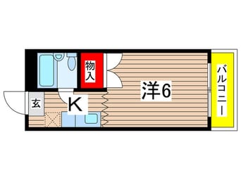 間取図 エンゼル杉田
