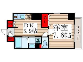 間取図 ＭＬコート木場