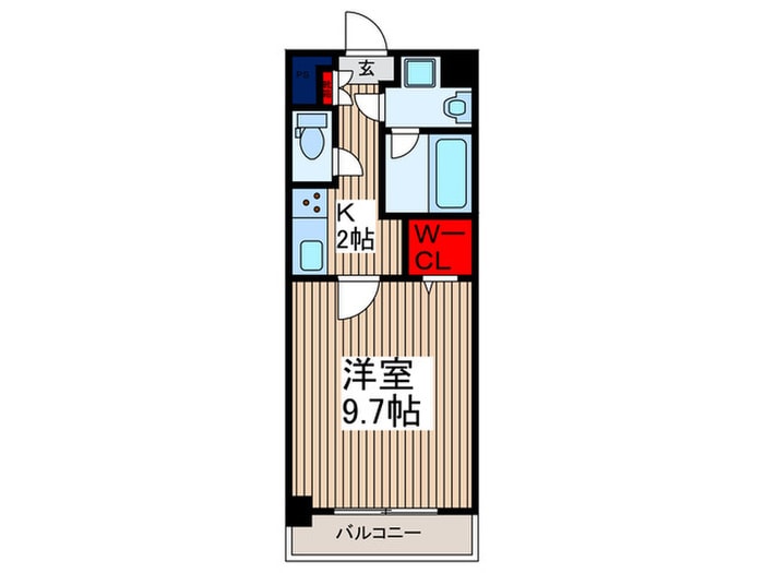 間取り図 Ｃｉｅｌｏ　ａｚｕｌ