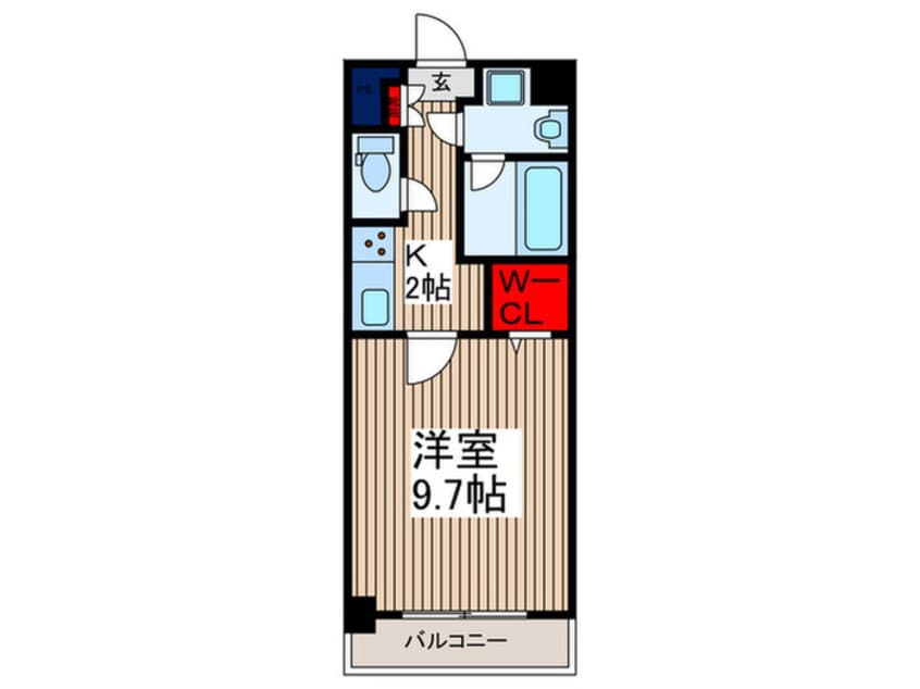 間取図 Ｃｉｅｌｏ　ａｚｕｌ