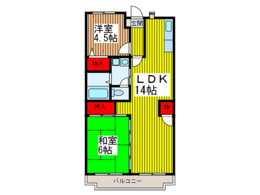 間取図 ガーデンピュア