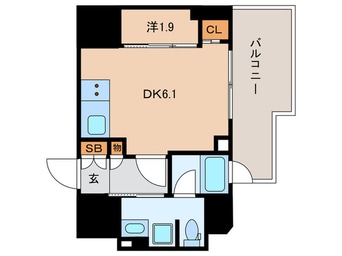 間取図 KDXレジデンス本蓮沼