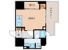 KDXレジデンス本蓮沼 1DKの間取り