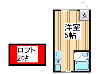 間取図 アリス鶴ケ島第一