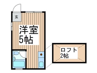 間取図 アリス鶴ケ島第一
