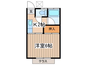 間取図 第一松風荘