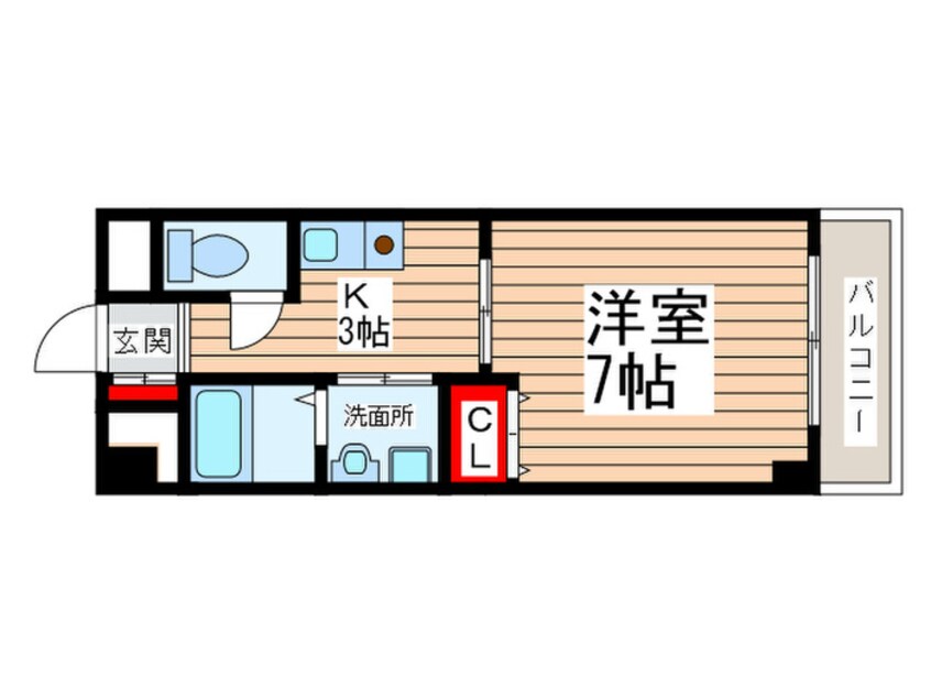 間取図 宇田川柏ビル