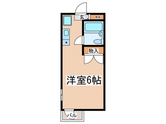 間取図 ボヌール冨士