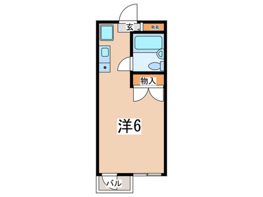 間取図 ボヌール冨士