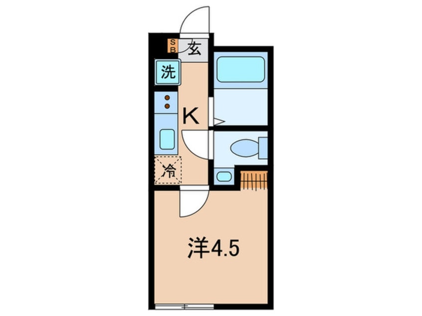 間取図 グランクオール川崎
