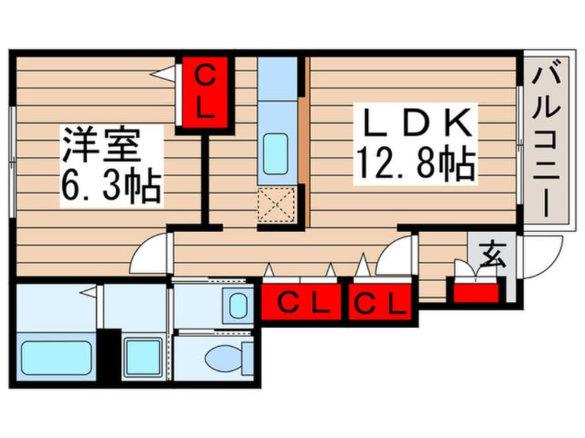 間取図 SPES　PIRUM　Ⅱ