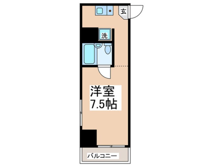 間取図 エルニド久米川