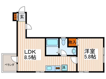 間取図 CASA ELEGANTE YOKOYAMA