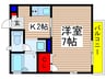 パル横戸 1Kの間取り