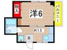 イズミコーポ 1Kの間取り