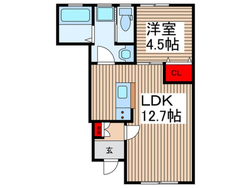 間取図 リーブルファイン両新田西町