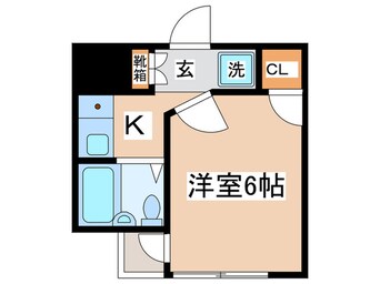 間取図 キャッスルスミレ