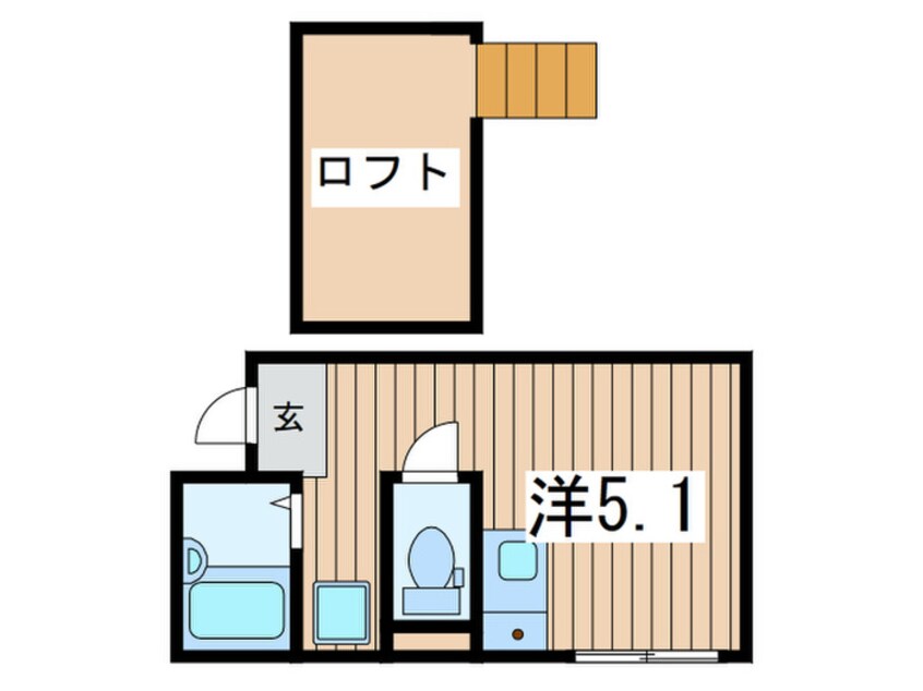 間取図 プライムテラス登戸A棟