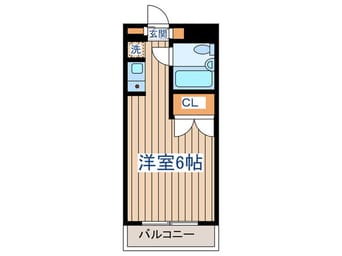 間取図 ベルハイム初台