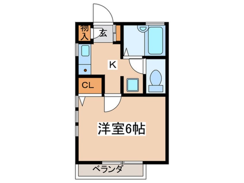間取図 リシュイル武蔵野