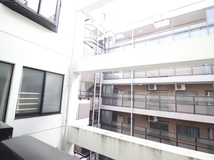 室内からの展望 ガネ－シャ