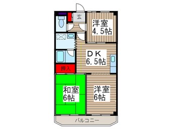 間取図 シンハイム武蔵浦和