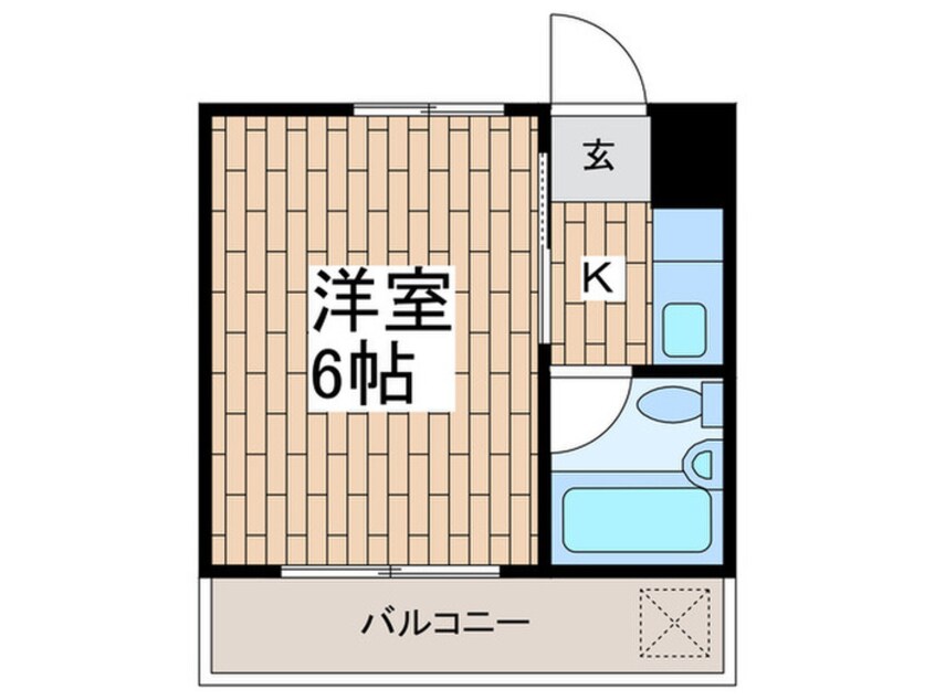 間取図 サンコ－ポ大森