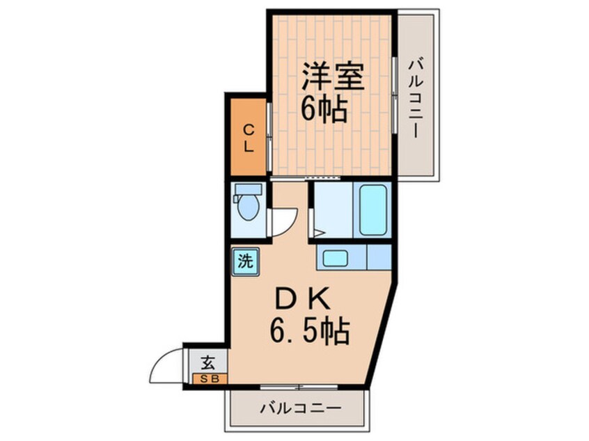 間取図 祥明ビル