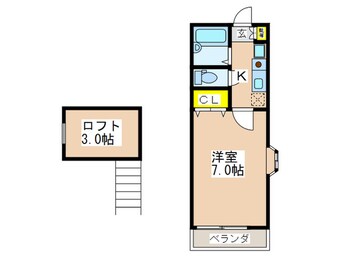 間取図 ラベンダ－ハウス