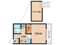 ハイツ香南の間取図