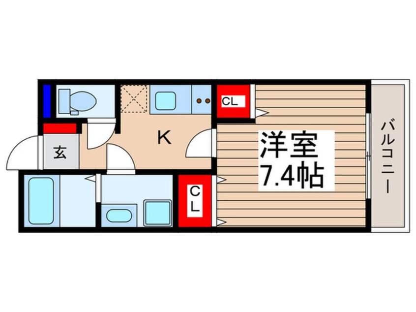 間取図 オ－シャンふじみ野