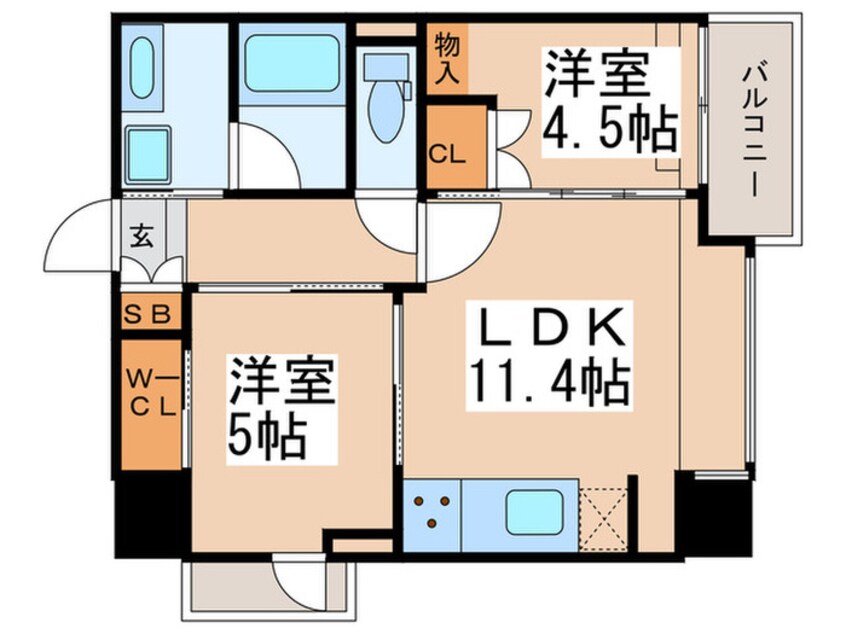 間取図 HF上野ﾚｼﾞﾃﾞﾝｽEAST