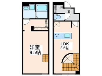 間取図 LEGALAND四谷ANNEX