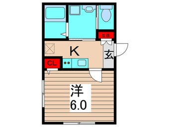 間取図 グランドール足立